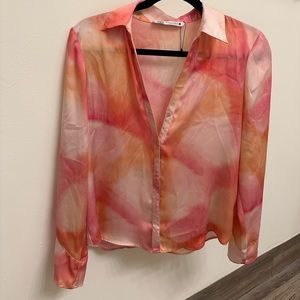 Zara Satin Blouse